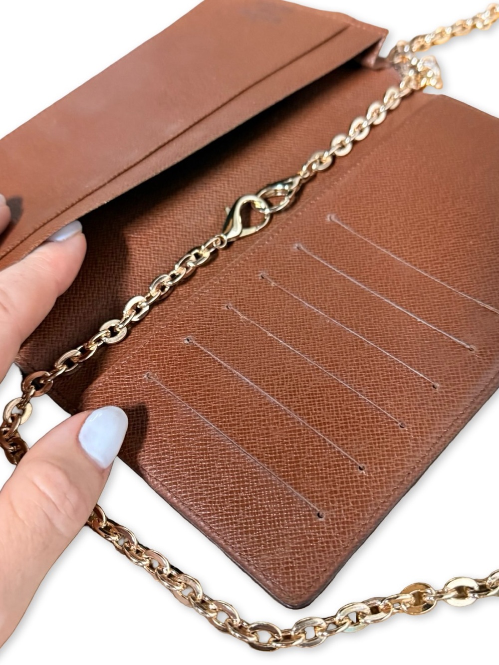 ❌SOLD❌ Louis Vuitton Vintage Monogram Porte Valeurs Organiseur Checkbook Wallet - Picture 12 of 16
